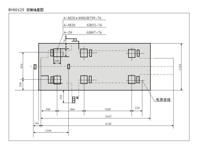 刨床地基圖